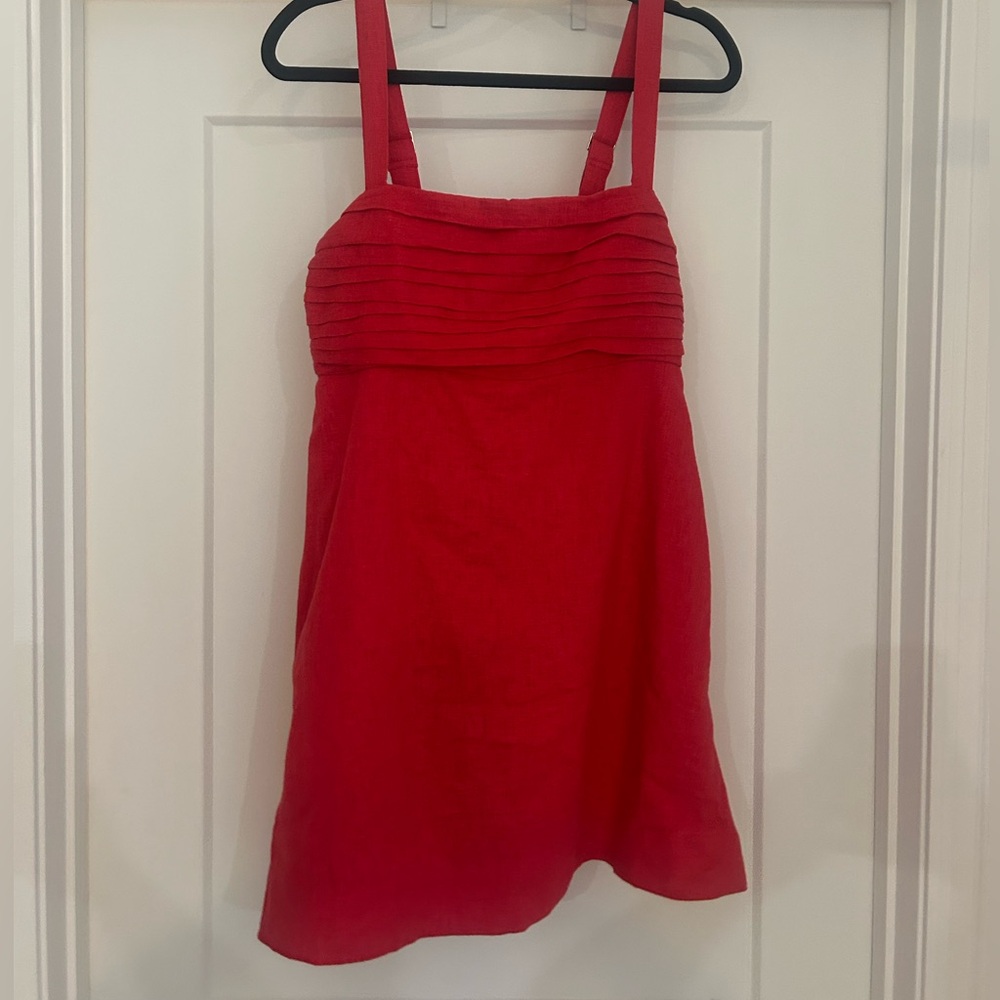 Red Abercrombie dress